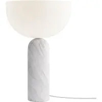 New Works Kizu tafellamp large White marble