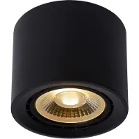Lucide Plafondspot Ø 12cm Fedler GU10 ES111 zwart
