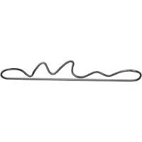 Ferm Living Curvature handdoekhanger Zwart messing