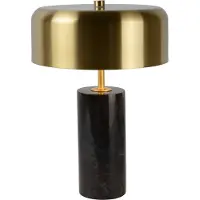 Lucide MIRASOL - Tafellamp - Ø 25 cm - 3xG9 - Zwart