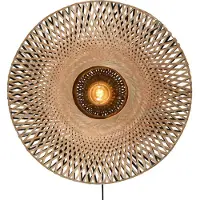 Good &Mojo Wandlamp kalimantan bamboe Ø60cm