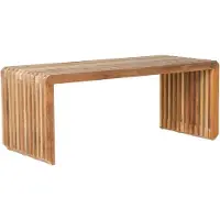 HK Living Slatted Bankje B 96 cm - Teak