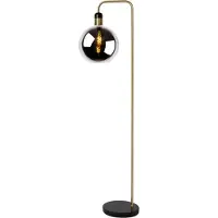 Lucide JULIUS - Vloerlamp - Ø 28 cm - 1xE27 - Fumé