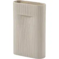 Muuto Ridge Vaas Beige | H: 35 cm