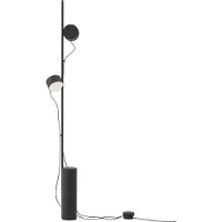 Muuto Post vloerlamp Zwart