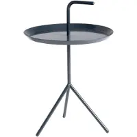 HAY Bijzettafel DLM Deep Blue High Gloss Ø38 x H56 cm