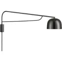 Normann Copenhagen Grant muurlamp zwart, groot- staal, graniet