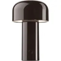 Flos Design tafellamp Bellhop, dimbaar, bruin / roest, Woon-/ Eetkamer, Kunststof, Design, tafellamp