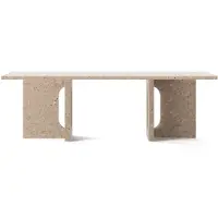 Audo Copenhagen Androgyne Lounge Tafel Kunis Breccia