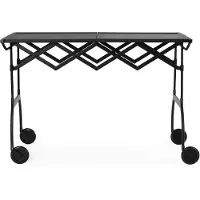 Kartell Battista Inklapbare Trolley Mat | Black|Black