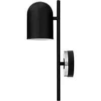 AYTM Design wandlamp Luceo, dimbaar, zwart, Woon-/ Eetkamer, metaal, Design, Wandlamp design