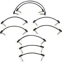 Fender BLOCKCHAIN PATCH CABLE KIT BLACK SMALL