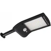 BES LED LED Tuinverlichting - Buitenlamp - Prixa Slinky - Zonne-energie - Bewegingssensor - 5W - Helder/Koud Wit 6000K - Mat