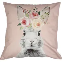 Clayre & Eef Roze Kussenhoes 45*45 cm KT021.304