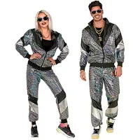Widmann Jaren 80 disco trainingspak reflecterend