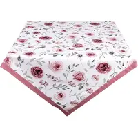 Clayre & Eef Roze Tafelkleed 130*180 cm RUR03