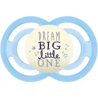 Mam Baby Dummy Original Night 6+ Silicone Blue