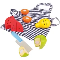 Bigjigs Snijset Fruit Met Schort