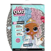 Mga L.O.L. Surprise! OMG Sweets Modepop - Verkleedpop Set met 20 Verrassingen voor Meisjes en Kinderen 4+, Multikleur