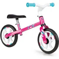 Smoby Mijn Eerste Loopfiets - Roze Afmeting artikel: 75,5 x 48 x 39 cm