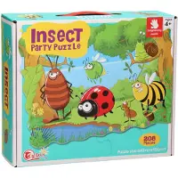 Divers - Insect Party Mega Puzzel 208 stuks(90x64cm)
