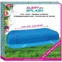 Alert Splash Afdekzeil 305 x 183 x 46 cm (blauw, 6 - 8 jaar) - Waterspeelgoed - Zwemspeelgoed