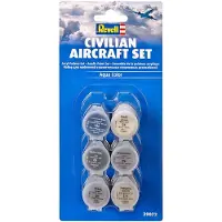 Revell Hobbyverf Acrylverf - Aqua 39072 Civilian Aircraft - Acryl Set Verf set - 6x 5 ml