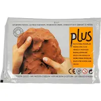Creativ Company Ton, geschikt voor luchtgedroogd gebruik, terracotta, 1000 gram