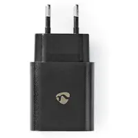 Nedis USB thuislader met 1 poort - Quick Charge 3.0 - 3A / zwart