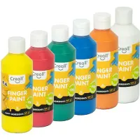 Creall Vingerverfset Conserveringsvrij, 1x250ml - Oranje