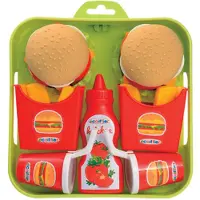 Ecoiffier Eten speelgoedset Ecoiffier Hamburger Tray