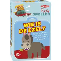 Tactic Wie is de Ezel? – Bordspel – Compacte Editie – Snel en Hilarisch Familiespel – Vanaf 5 Jaar – 2 tot 8 Spelers