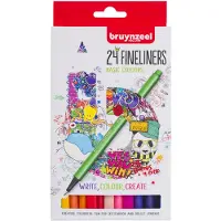 Bruynzeel Fineliner set 24 kleuren