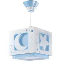 DALBER Kinderkamer hanglamp Moonlight blauw