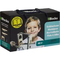 Bblocks houten knikkerbaan, 36dlg.