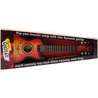 Techwo Gitaar 60 cm - 6 metalen snaren - Kunststof