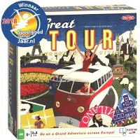 Tactic Great Tour, Bordspel, Reizen/Avontuur, Vanaf 8 jaar, 45 minuten