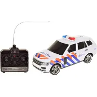 Top 1 Toys Radiografisch bestuurbare politieauto met licht en geluid (NL)