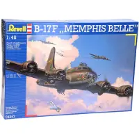 Revell Modelbouwpakket Militaire voertuigen - 04297 B-17F Memphis Belle Plastic - 1:48 -
