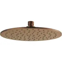Ben Round hoofddouche Ø25cm geborsteld koper