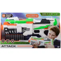 Tack Pro geweer Attack junior 45 cm wit 11-delig