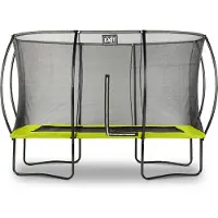 Exit Silhouette trampoline 244x366cm - groen