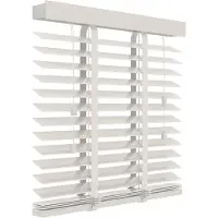 Decosol Horizontale jaloezie hout 50mm wit 60 x 130cm online kopen