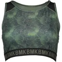 MKBM Printed Crop Top Snake Army XS