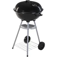 EDM Staande Barbecue Met Deksel En Wielen