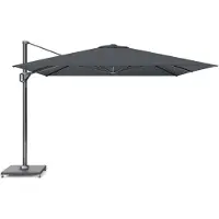 Platinum Challenger T1 premium zweefparasol 350x350 cm faded black