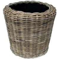 Van der leeden Drypot Terrasmand Rotan - diameter 50x52 cm