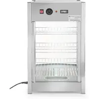 Hendi Warmhoudvitrine 800W, Warmhoudplaat, Zilver