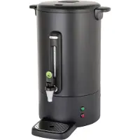 Hendi Percolator mat zwart 7 l Design van Bronwasser, Filterkoffiezetapparaat, Zwart
