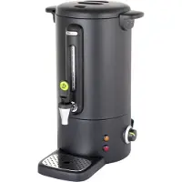 Hendi Warme drankautomaat 16L, Drankautomaat, Zwart
